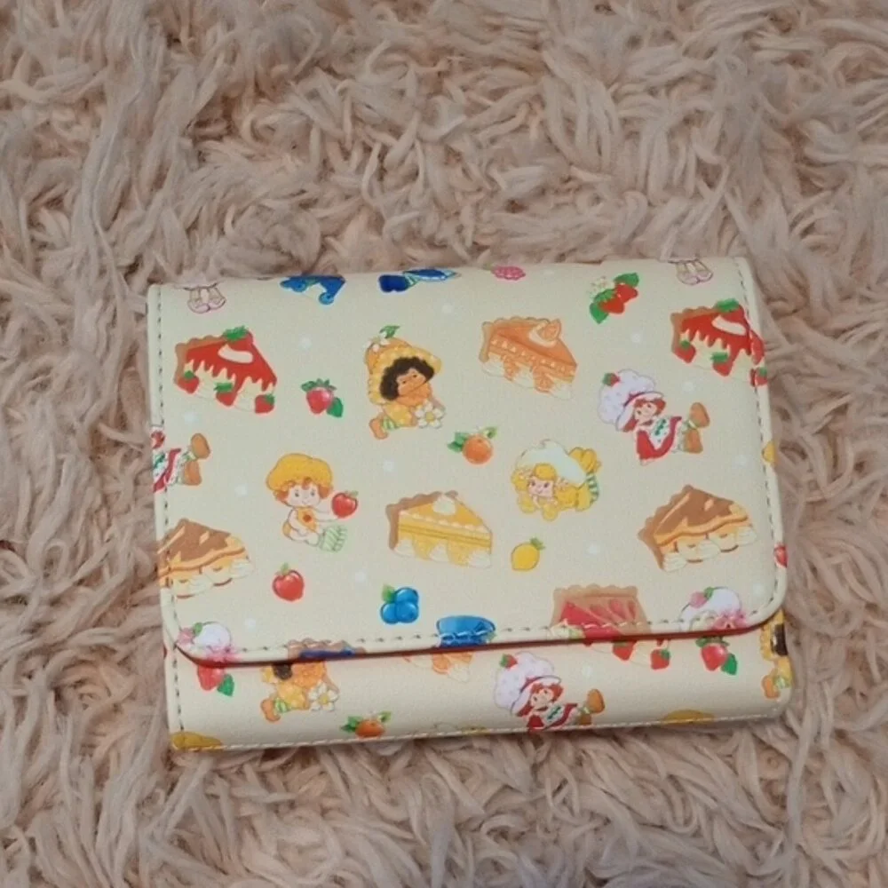 Loungefly Strawberry Shortcake Pie Toss Mini Wallet